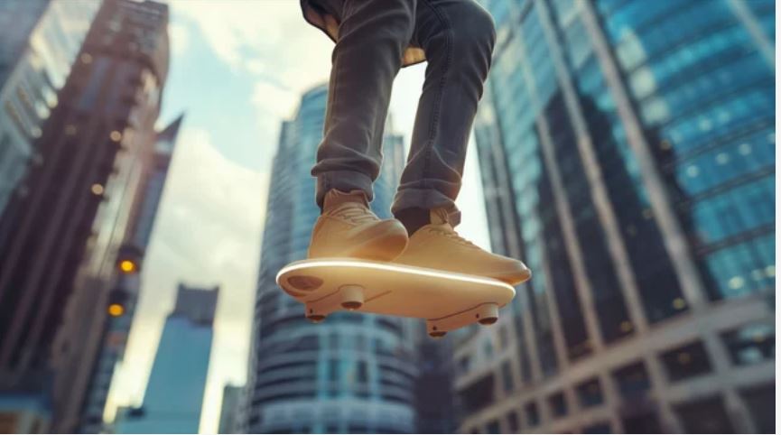 Social Media Buzzes Over Epic Flying Hoverboard